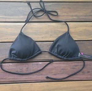 Victoria's Secret Black Bikini Top XS